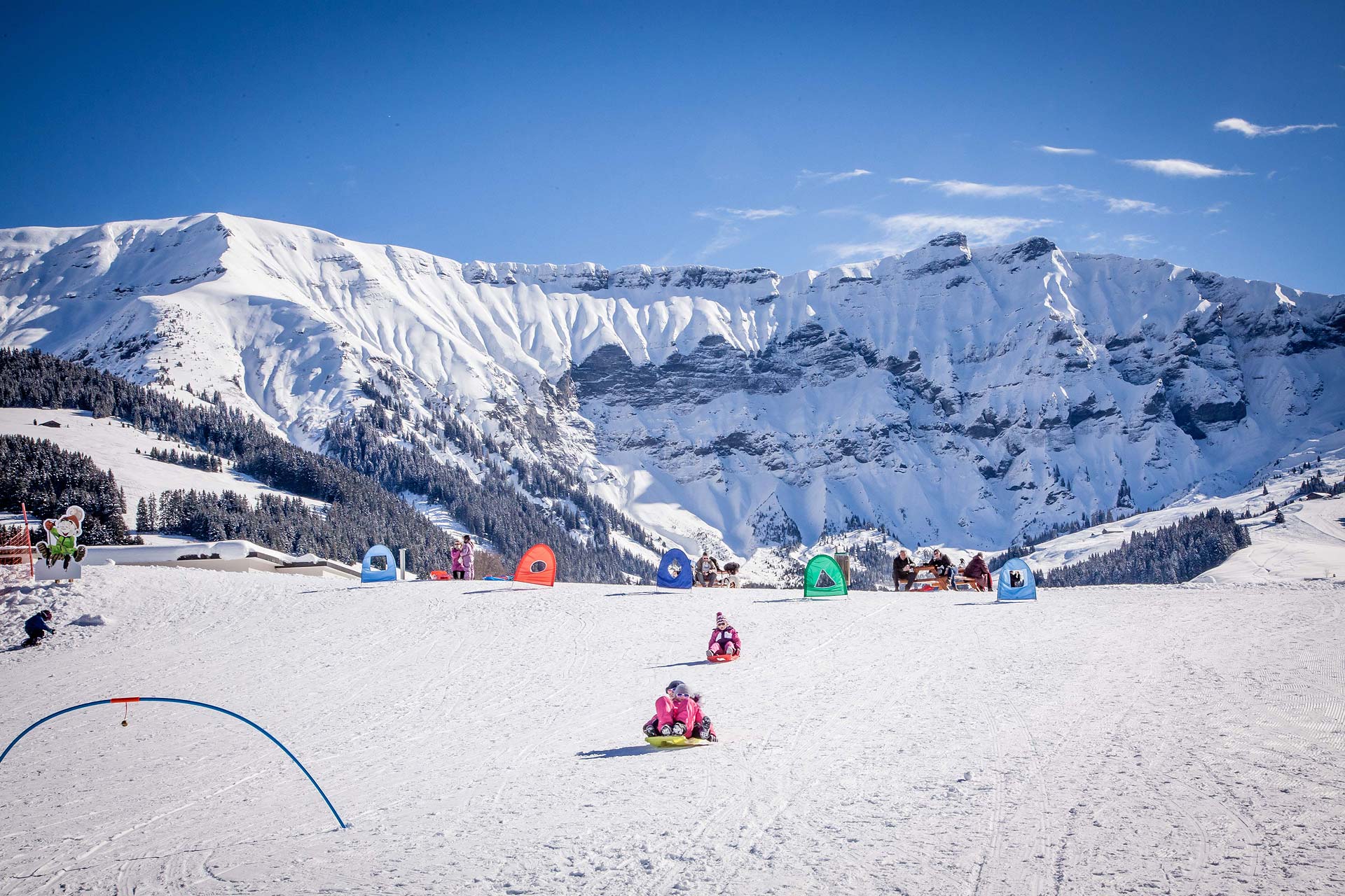 piste per slittini-megeve-savoie-mont-blanc