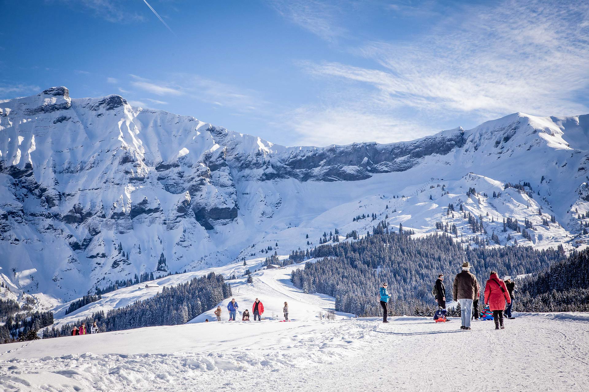 Sentiers de randonnées hiver