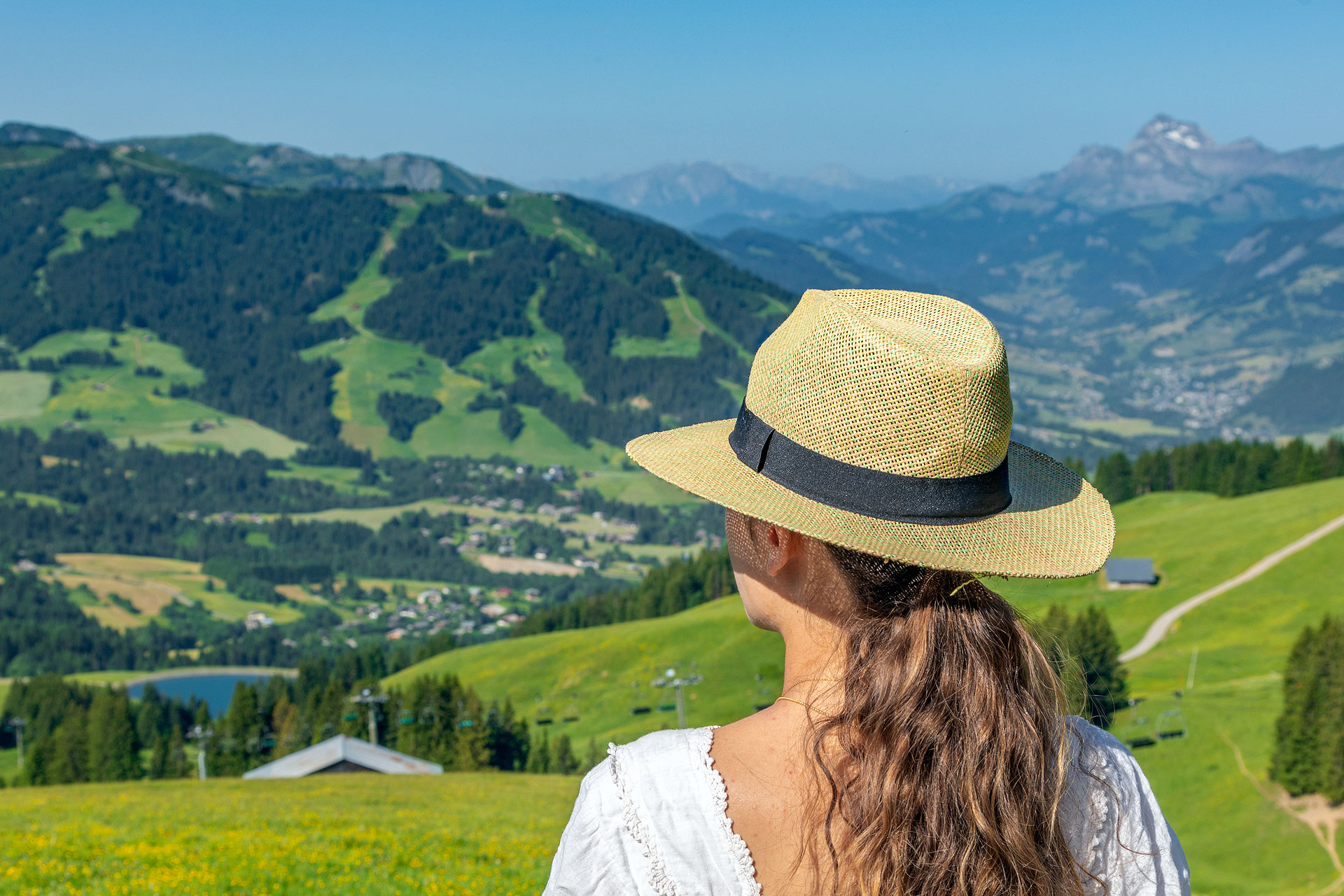 Panorama-Mont-Arbois-Megeve-Berg-Sommer