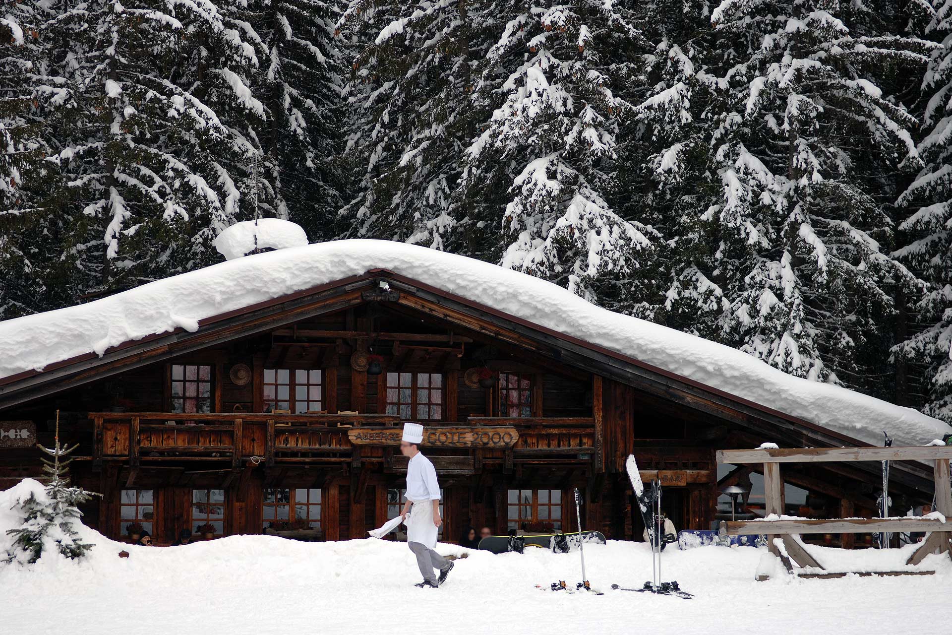 Restaurants Côte 2000 – hiver