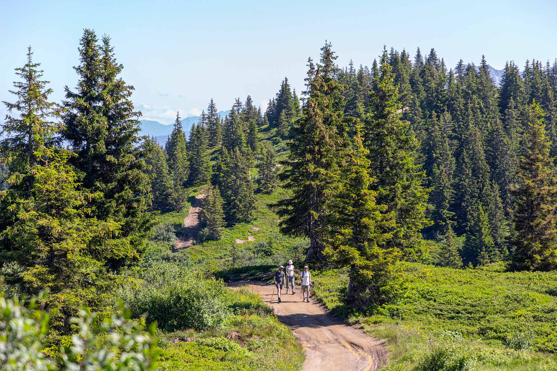 Wandern-Sommerroute-Wanderwege-Megeve-Alpes