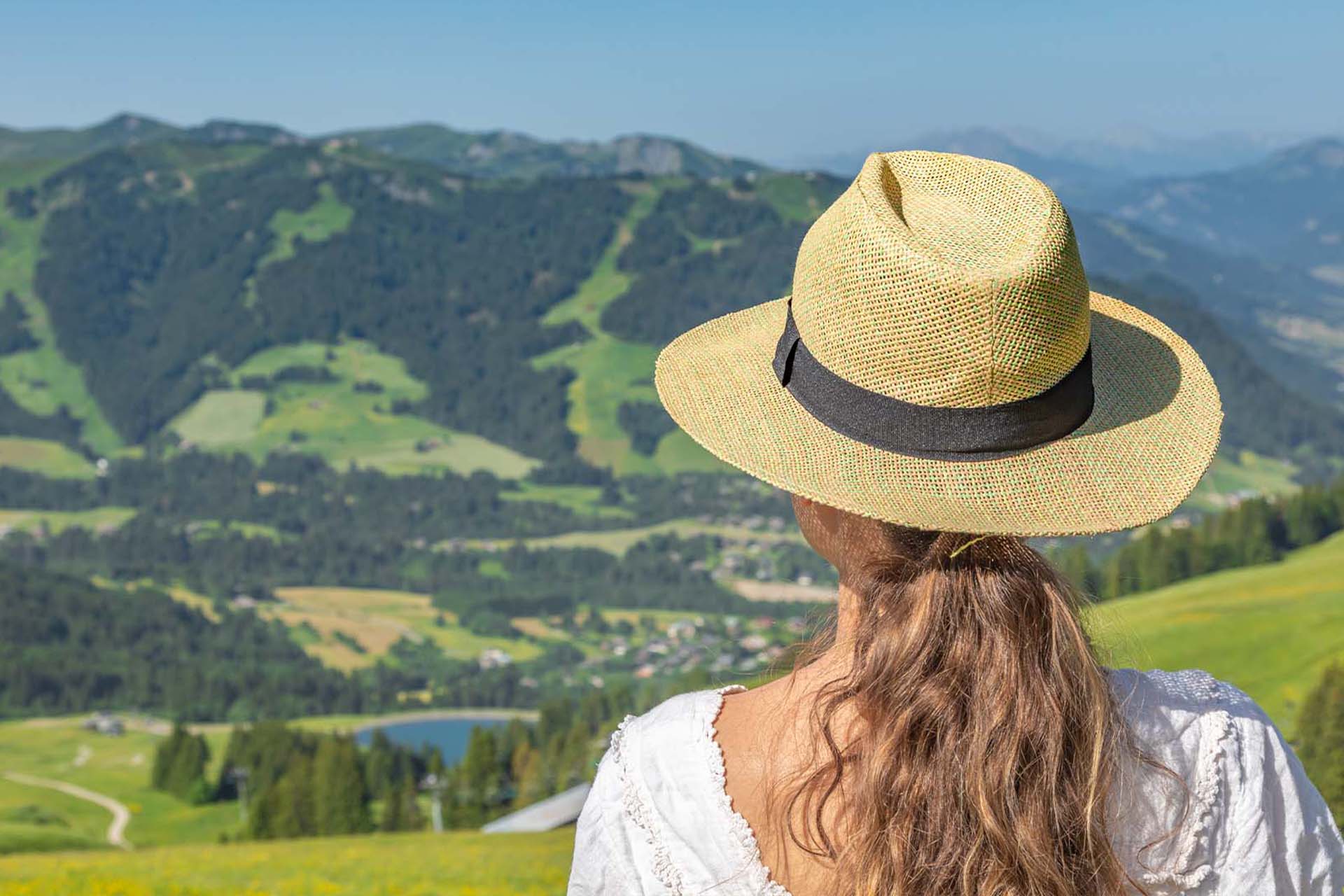 Vue depuis le sommet du Mont d’Arbois