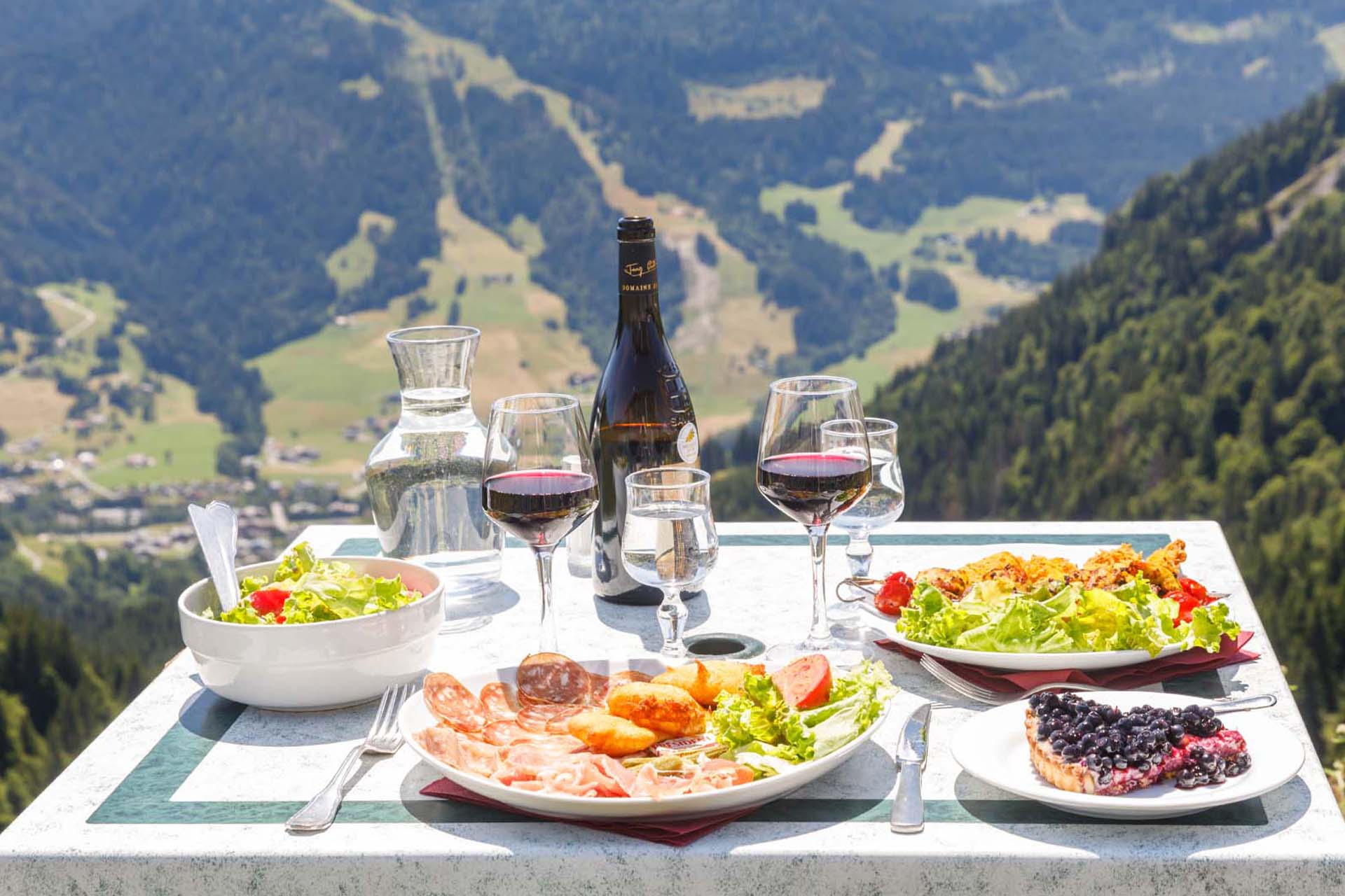 Almoço de verão no Bonjournal