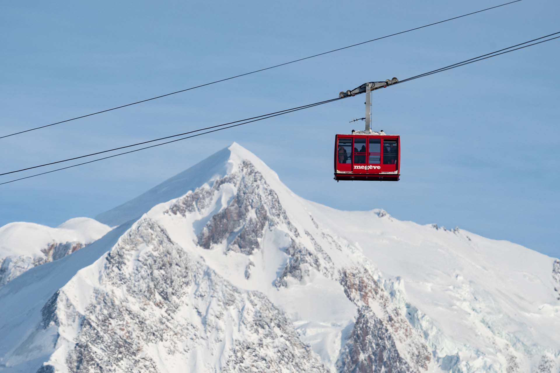 Gondola rossa di Rochebrune