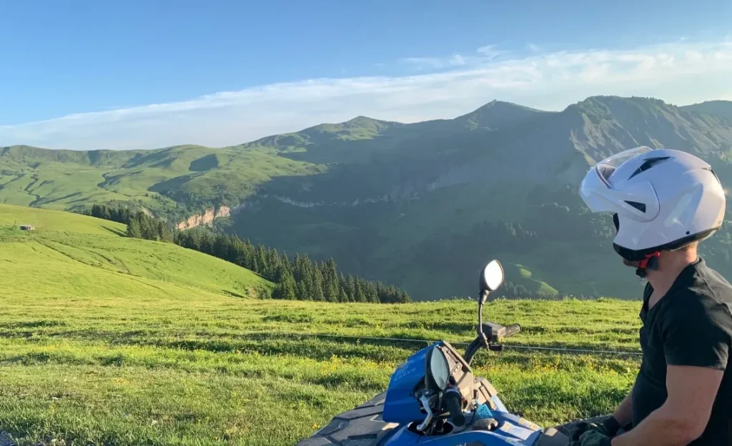 Haute savoie Quad megève