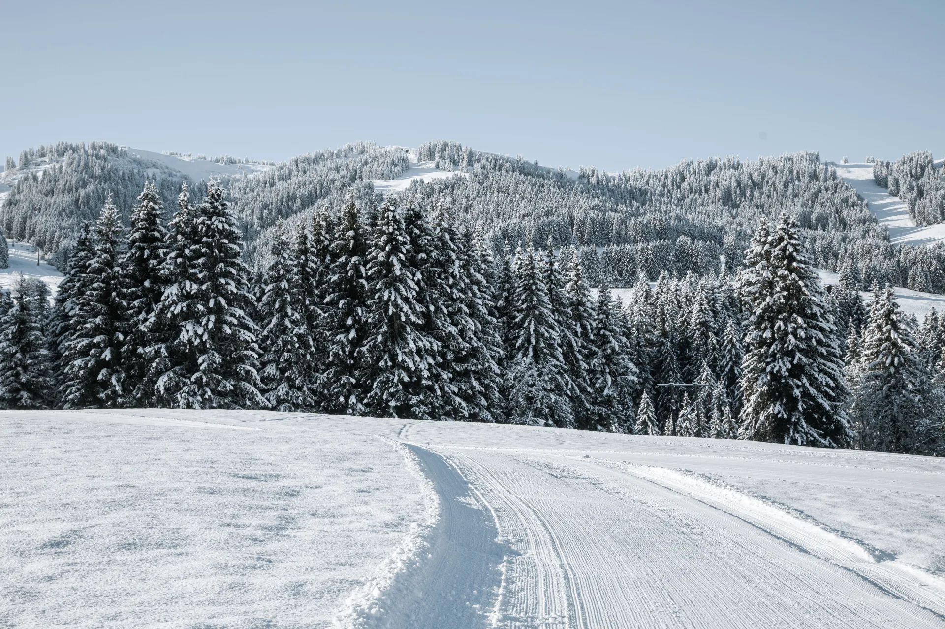 piste de ski nordique à megève
