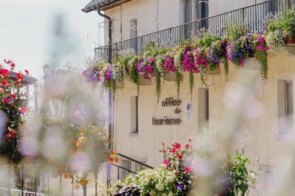 Balcon fleuri de l