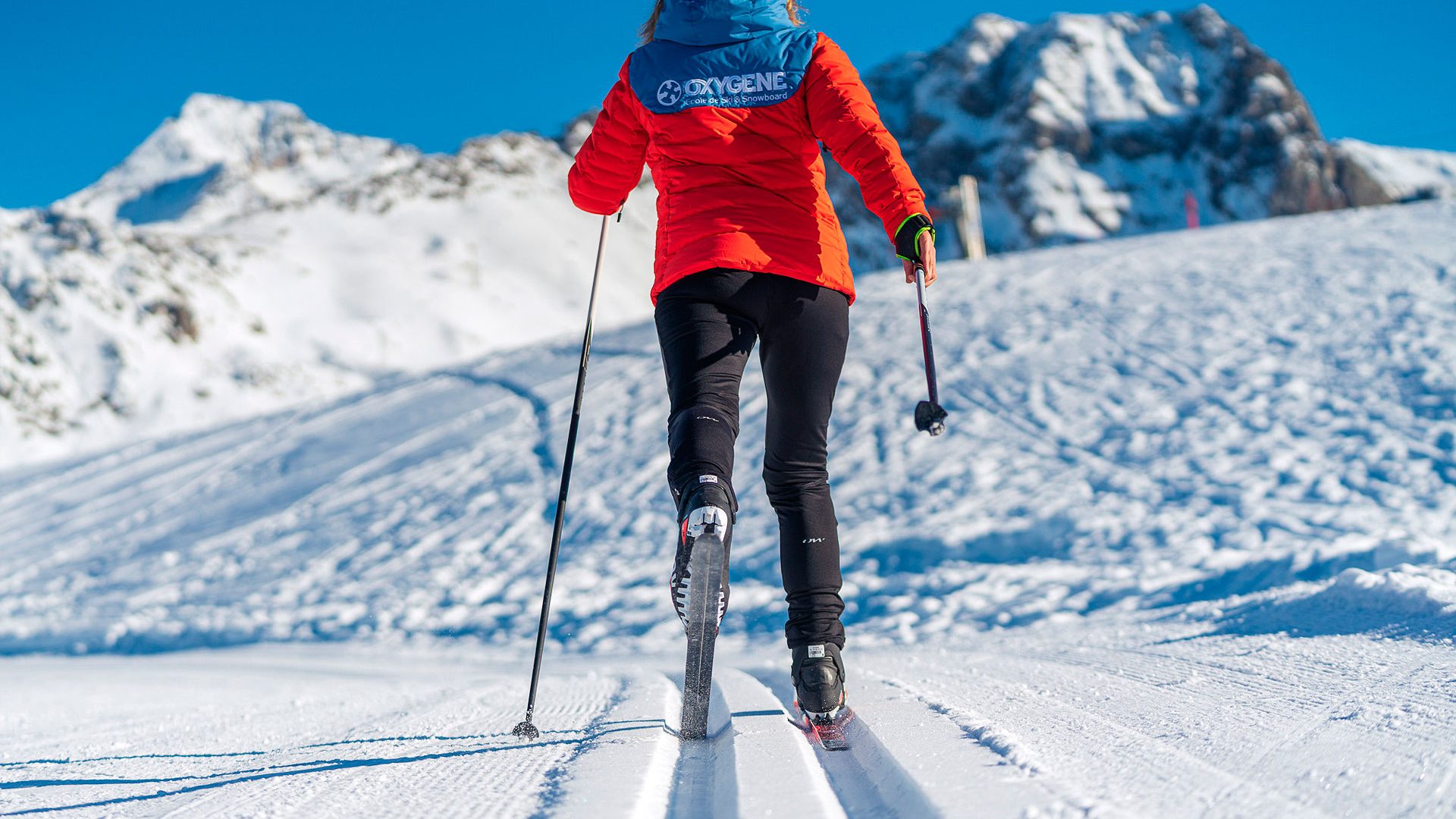 Nordic skiing: swoop down 45 km of trails