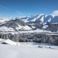 panorama-área esquiável-megève-inverno