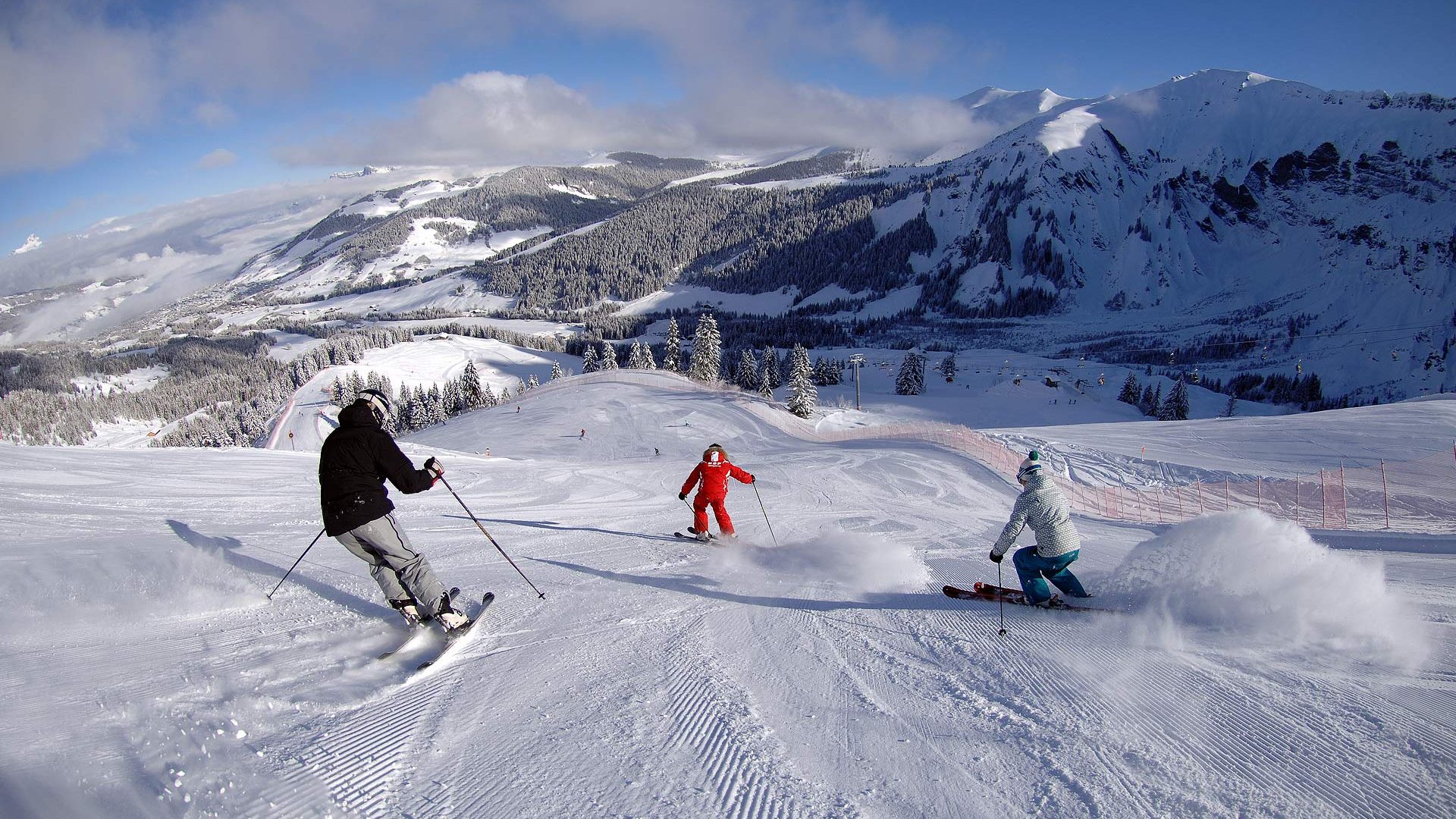 Iconic alpine ski resort Megeve Tourism
