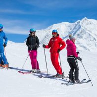 ski-course-mont-blanc-esf-instructor-group-megeve