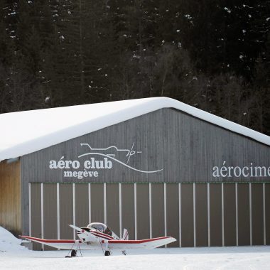 Venir à Megève en avion