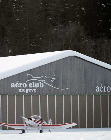 Venir à Megève en avion