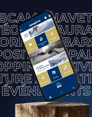 application mobile megève