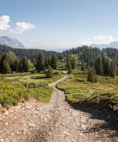 caminata de verano le Jaillet