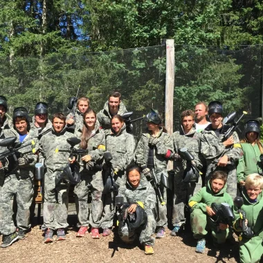 Paintball expérience - groupe jeune