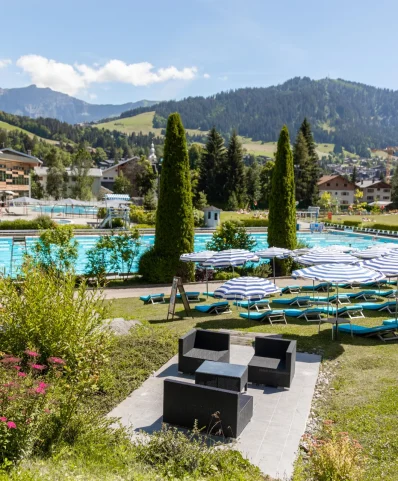 Espaces extérieurs Palais Megève