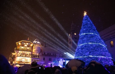 illumination du sapin 2025