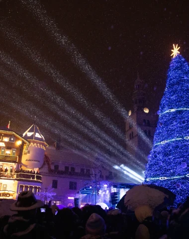 illumination du sapin 2025