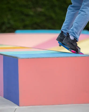 skatepark à megève