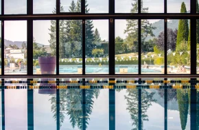 piscine olympique intérieure au palais megève