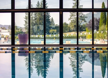piscine olympique intérieure au palais megève