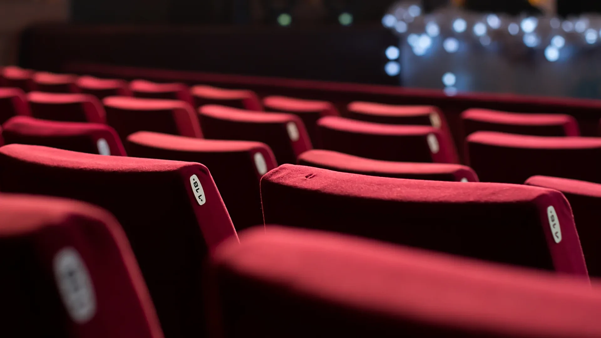 fauteuil de salle de cinéma